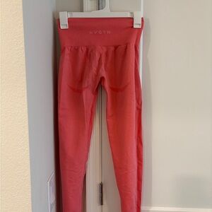 NVGTN Pink Seamless High-Waisted Leggings